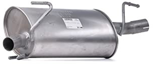 IZAWIT Silencieux arrière arrière Pot d'Échappement 21.146