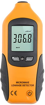 VOANZO Detector de fugas de microondas con pantalla LCD, detector de fugas de gas de alta precisión, detector de microondas