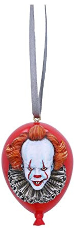 Nemesis Now Licenza ufficiale IT Time to Float - Ornamento da appendere, rosso, 6 cm