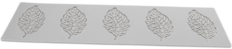 Silicone Leaf Mold and Fondant Decorating Chocolate Cake
