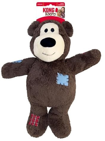 KONG Wild Knots Jumbo Bear Dog Toy Assorted