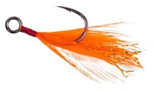 ZECK - Feathered Single Hook - Einzelhaken mit Federn
