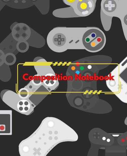 Gaming Notebook: 110 pages, fun design, keep track of codes, tips & tricks