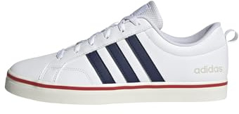 adidas Vs Pace 2.0 Shoes Herren Schuhe, FTWR White Dark Blue Better Scarlet, 43 1/3 EU