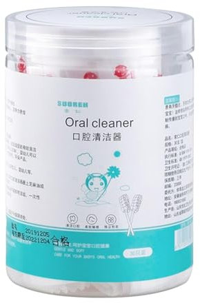 shpuuyy Weiche Gaze-Zahnbürste – hygienische, tragbare Baby-Zahnbürste, Gaze-Zahnbürste, Mundreiniger in Einzelverpackung für Geburtstag, Neujahr, Weihnachten, Ostern