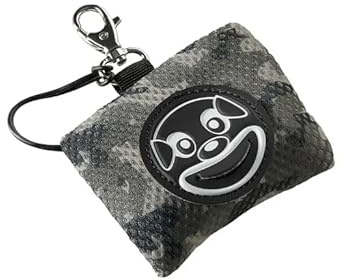 TRE PONTI DISPENSER PORTA SACCHETTI IGIENICI EASY CLEAN CON FACCINA PER CANI (MIMETICO GRIGIO)