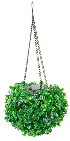Cabilock Garden Topiary Ball Light Led Decorative Lamp Solar-powered Chandelier Outdoor Decor Easy Maintenance