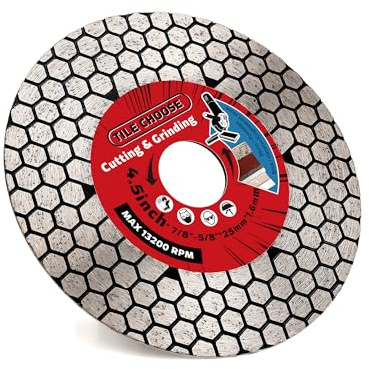 Casaverde 115mm Diamant-Trennscheibe,Doppelseitig zum Schneiden und Schleifen Granit Marmor Fliese Natursteine