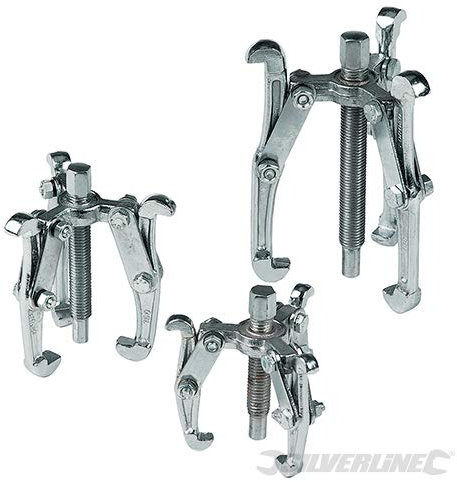 Set von Extraktoren 3PZ + Getriebe Set Innensechskant-Schlüssel mit Griff T A 10 P. Zi + Set von tagliadadi 2 P. Zi