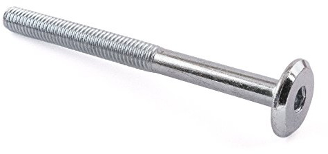 SD Products Möbelverbinderschrauben Zink M6 x 70 mm, 50 Stück, FCB6070ZP-50