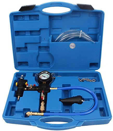 CCLIFE 3tlg Kühlsystem Entlüftungsgerät Tester Befüll Entlüfter KFZ Kühler Abdrückgerät entlüften Prüfer