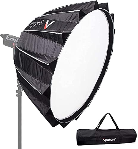 Aputure Light Dome III (35 ) Studio riflettore parabolico multiuso Softbox Bowens Mount per Aputure LS COB 600D/600X/300D/ 300D II/ 300X Luce video LED