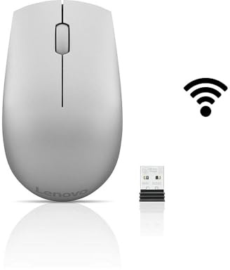 Lenovo 520 Wireless Mouse (Platinum)
