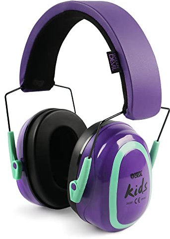 GREEN DEVIL Gehörschutz Kinder Lärmschutz Kopfhörer Kinder von 3-16 Jahren mit SNR27.4 Komfortabler Faltbar Kind Kapselgehörschutz Ohrenschützer für Schule Lernen Konzert Feuerwerk Festival Hörschutz