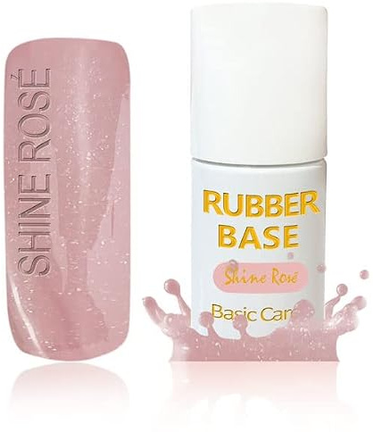 Gel UV / LED Base Gel RubberGel Pincel Caricillo Camuflaje/MakeUp Gel (SHINE ROSE)