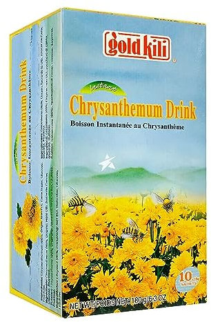 Gold Kili Instant Chrysanthemum Drink Healthy Herbal Tea Drink (10 Sachets) 180g