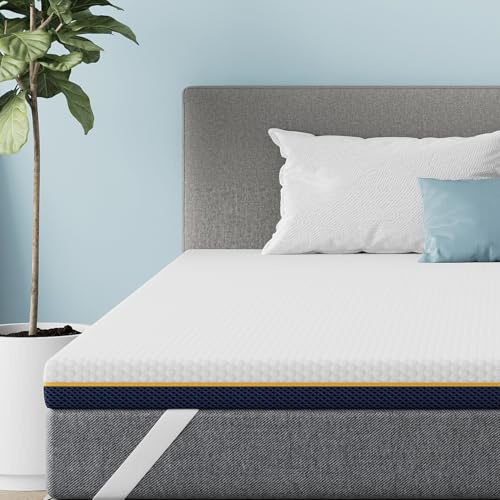 DEWINNER Surmatelas 160 x 200 cm pour lit Deux Personnes