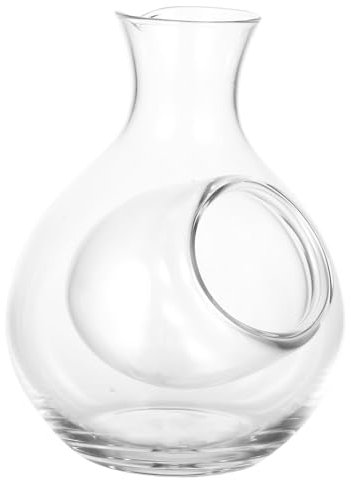 Glass Wine White Ice with Lead-Free Pocket Decanter 300ml