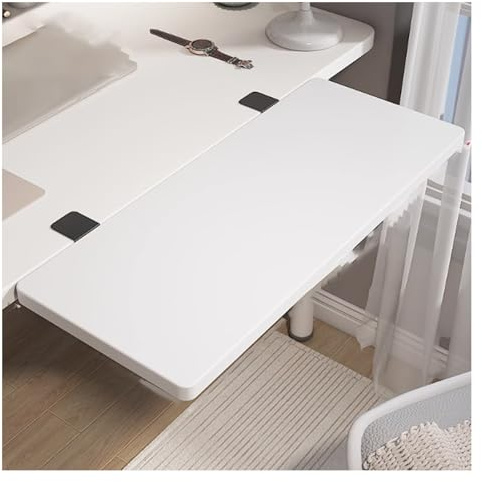 Vassoio estensibile da scrivania, prolunga per tavolo da cucina, supporto ergonomico per bracciolo del computer, per uso domestico e ufficio