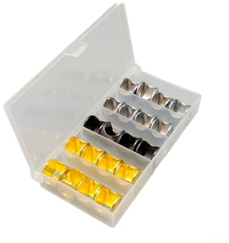 Juego de 20 piezas para pesca con mosca y estructura de metal (grande)