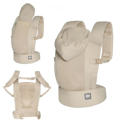 Kinderkraft CARRYBEE ergonomische Babytrage, verstellbar,Beige