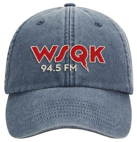 Stranger Things Season 5 - WSQK Logo - 94.5 FM Unisex Cap Multicolor