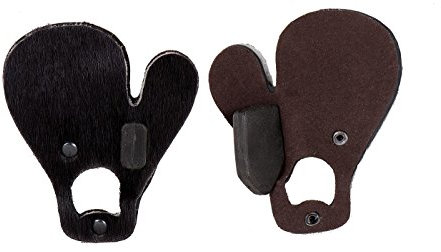 Buck Trail Fingertab Fingerschutz Tab Kalbshaar RH Rechtshand Gr. S
