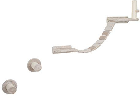 Kerbl Pet Kletterwand Matterhorn für Katzen, 6-Teilig, beige