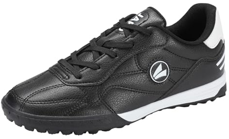 JAKO Unisex J-st Signature Fussballschuh, Jet Black White, 46 EU