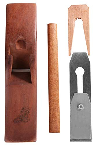 Joyzan Mini Holzhobel, Einhandhobel Schreiner Tischler Handhobel Hobel Holz Holzhobel Hand DIY Hands Block Flugzeug Holzbearbeitungsflugzeug ZimmermannTrimmen Flache Kante Schlitz Holzbearbeitung