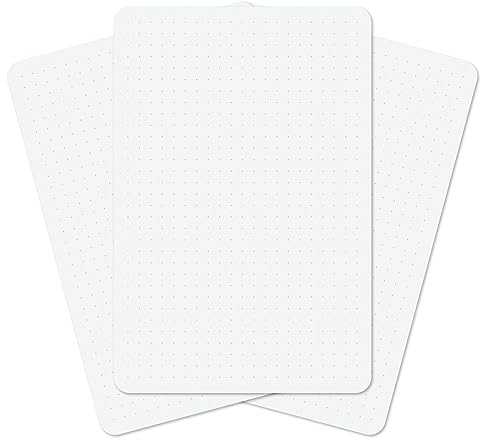 Notsu Dotted Index Cards 4x6 inch (Pack of 50) | Bullet Dot Grid Vertical Index Note Cards with Rounded Corners, Thick Paper Stock 350 gsm