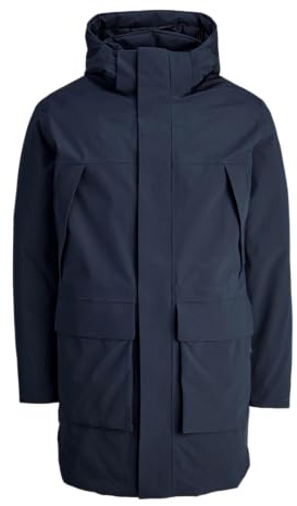 JACK & JONES Jprccmoon parkas Sn, mörk marinblå, x_l, mörk marinblå, XL