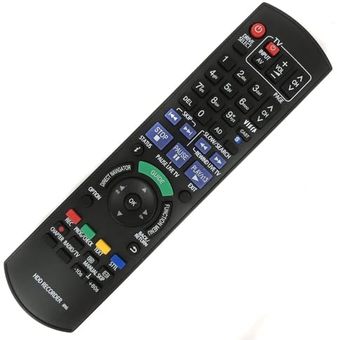 XINFUTE New N2QAYB000618 fit for Panasonic DVD HDD Recorder IR6 Remote DMR-HW120