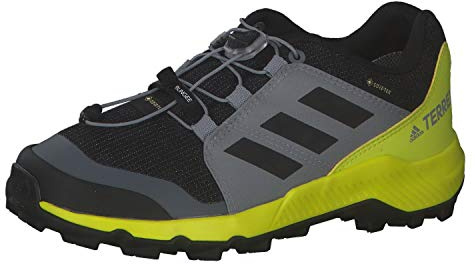 adidas Terrex GTX K Zapatillas para Carreras de montaña Cblack/Grethr/Aciyel 36