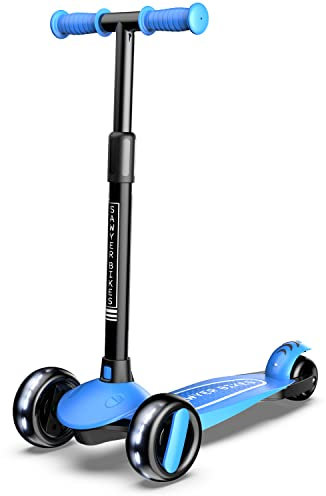 Sawyer Bikes - Verstellbarer 3-Rad-Roller – Kinder 2 bis 8 Jahren (Blau)