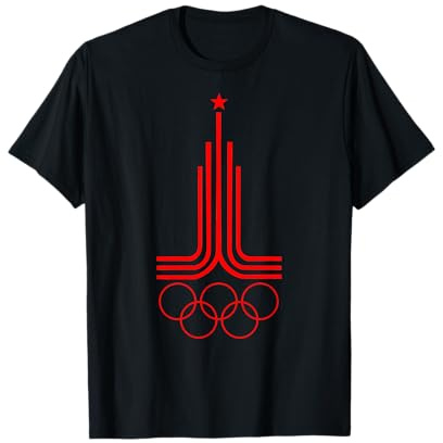 Moscú 1980 Juegos SOVI8 Vintage Propaganda. Camiseta