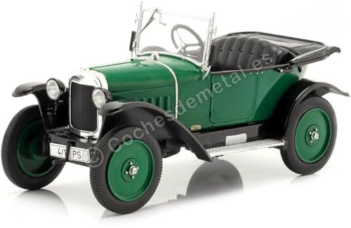 Whitebox Opel 4/12 PS Laubfrosch RHD 1924 grün schwarz Modellauto 1:24