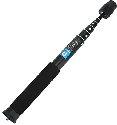 48 Inch Camera Monopod, 6 Sections 28cm to 122cm Selfie Stick Long Pole, Aluminum Alloy Travel Monopod Photography Monopod Portable Monopod for Hiking Camping