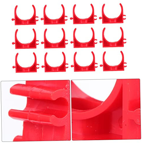 Veemoon Water Clamps Clips Holder for Hose Tube Pipe u Clamp Style for Water Trays Tubing Support