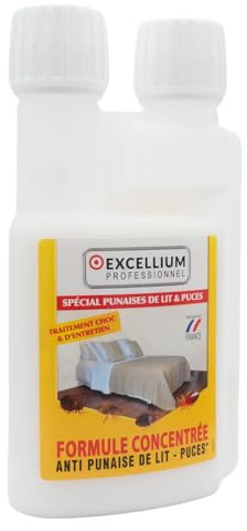 Insecticide Concentré Anti-Punaises de Lit 250ml EXCELLIUM PROFESSIONNEL