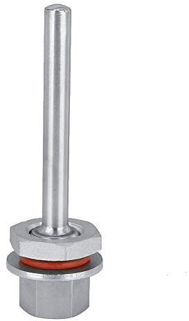 Puits Thermométrique, Kit de Puits Thermométriques en Acier Inoxydable de 4 Pouces, Capteurs de Température, Puits Thermométriques, Raccord pour Brassage à Domicile pour la