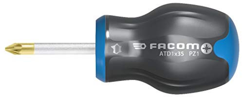 Facom ATD2X35 TOURNEVIS PROTWIST® boule pour vis cruciformes POZIDRIV® - lames courtes