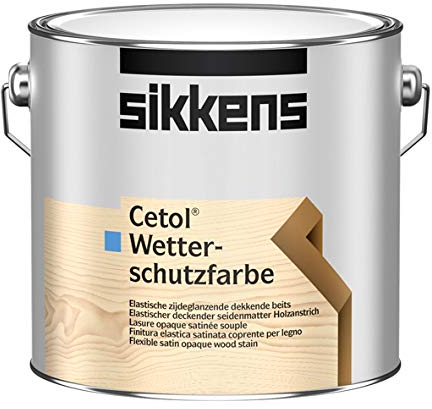 Sikkens Cetol Wetterschutzfarbe W05 Weiß 1 Liter