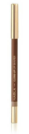 NABLA Close-Up Lip Shaper Nude medio scuro caldo | Matita Labbra Lip Liner Cremosa e Scorrevole con Alta Pigmentazione per Effetto Volume | Lunga Durata, No-Transfer, Waterproof e Vegan