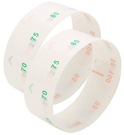 LetCart Nadeln, Positionsanzeige, Strickmaschinen-Nadellineal, 2 Stück, für Brother KH970, KH940, KH910, KH920, KH930, KH965, CK35, Nadelpositionsanzeige, Nähnadel-Zubehör