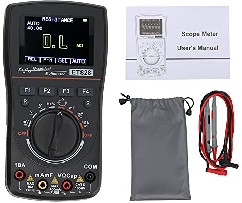 Oscilloscope Multimètre Deux en Un Multimètre Affichage Oscilloscope Virtuel Oscilloscopes