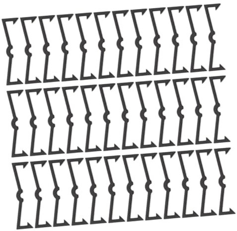 OSOLADY 100 Stück Stecktafel-hakenverschlüsse Kunststoff Stecktafel-haken-clips Zum Aufhängen Für Bastelarbeiten Und Verschiedene Anwendungen