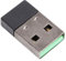Jectse Mouse Receiver for DeathAdder V3 Pro Wireless Mouse, USB Dongle Signal Wireless Adapter, 2.4G Ultra Low Latency Wireless Dongle Receiver for Mouse