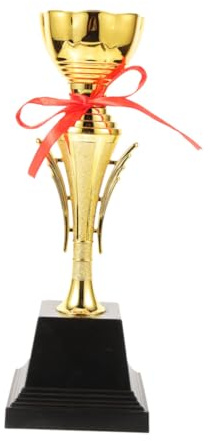 HONITANO Coppa per Trofei in Lega di Zinco e Plastico Oro Elegante Premio Sportivo Versatile per Competizioni e Tornei di Calcio e Giochi di Squadra