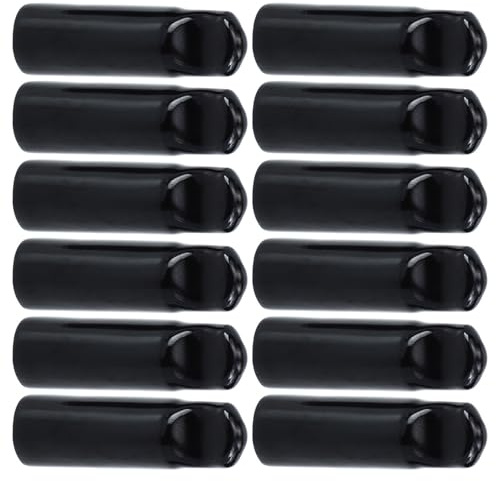 TOPPERFUN Resistente Coperture in Nera per 12 Gomma Birra Rubinetti Pezzi Protezione Non Si Stacca Facilmente da Bar
